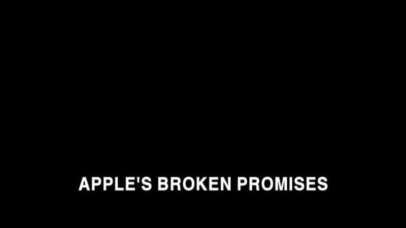 ¼Ƭƻʧųŵ/Apple's Broken Promises-Ļ