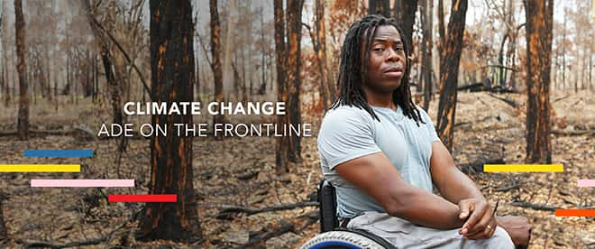 ¼Ƭ仯ǰ/Climate Change: Ade on the Frontline-Ļ