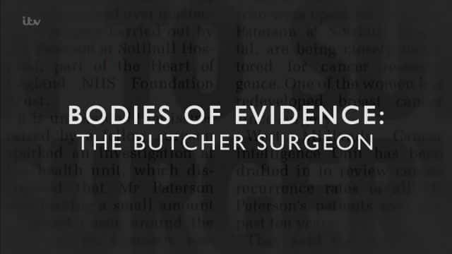 ¼Ƭ֤֮ҽ/Bodies of Evidence: The Butcher Surgeon-Ļ