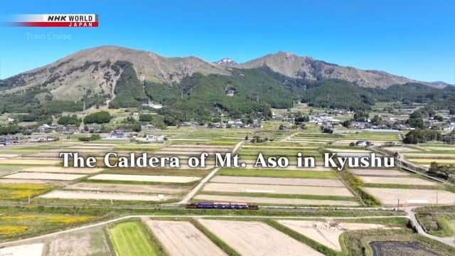 ¼Ƭݰɽɽ The Caldera of Mt Aso in Kyushuȫ1-Ļ/Ļ