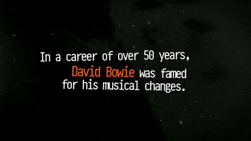 ¼Ƭȥ David Bowie: The Last Five YearsĻ/Ļ