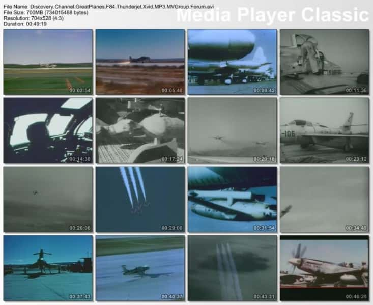 纪录片《F-84 雷霆喷气机 F-84 Thunderjet》[无字][BT][720P]资源下载