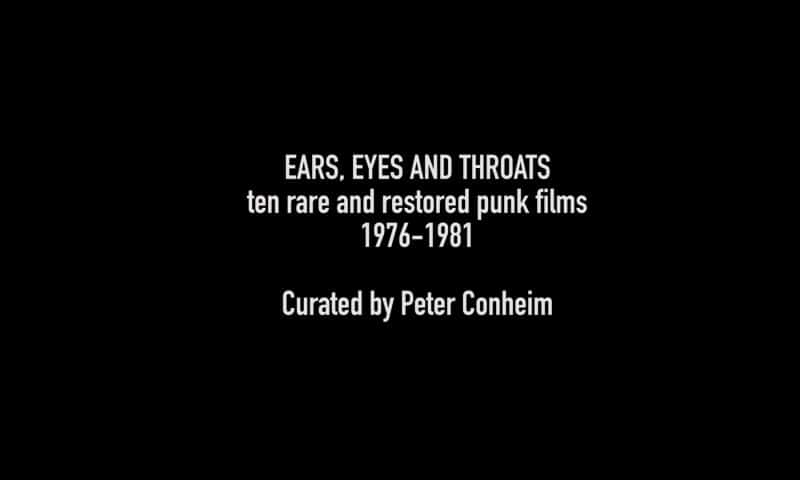 ¼Ƭ䡢۾ͺ޸ʧ˵Ӱ Ears, Eyes and Throats: Restored Classic and Lost Punk FilmsĻ/Ļ