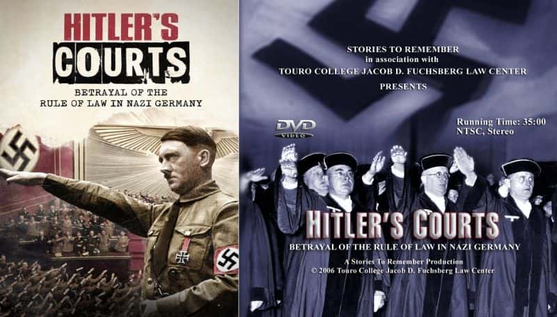 ¼Ƭϣշͥɴ¹εı Hitlers Courts: Betrayal of the Rule of Law in Nazi GermanyĻ/Ļ