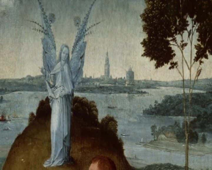 ¼Ƭϣ˹˹ - ʹ֮ħ Hieronymus Bosch - The Devil with Angel's WingsĻ/Ļ