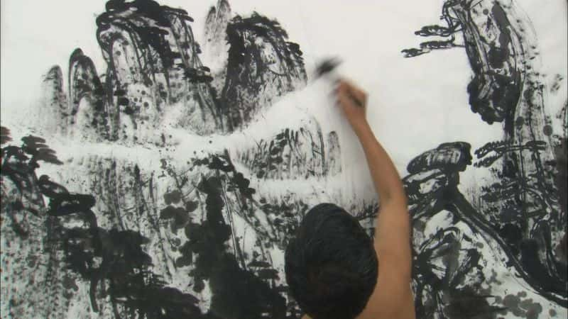 ¼Ƭɽī Splashing Ink on Mt. HuangshanĻ/Ļ