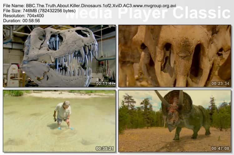 纪录片《关于杀手恐龙的真相 The Truth about Killer Dinosaurs》[无字][BT][DVD]资源下载