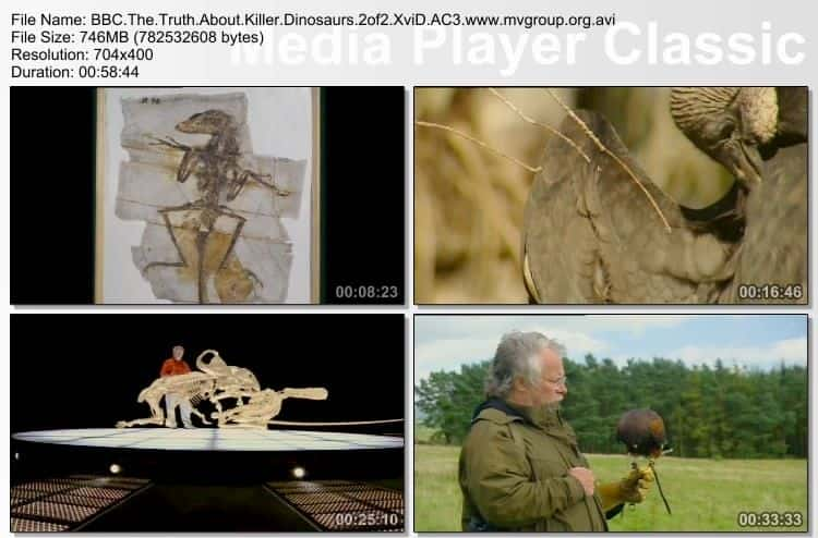 纪录片《关于杀手恐龙的真相 The Truth about Killer Dinosaurs》[无字][BT][DVD]资源下载