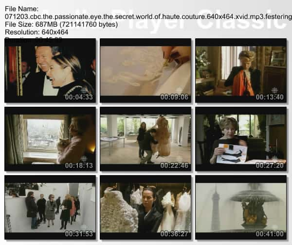 纪录片《高级时装的秘密世界 The Secret World of Haute Couture》[无字][BT][1080P][720P]双画质资源下载