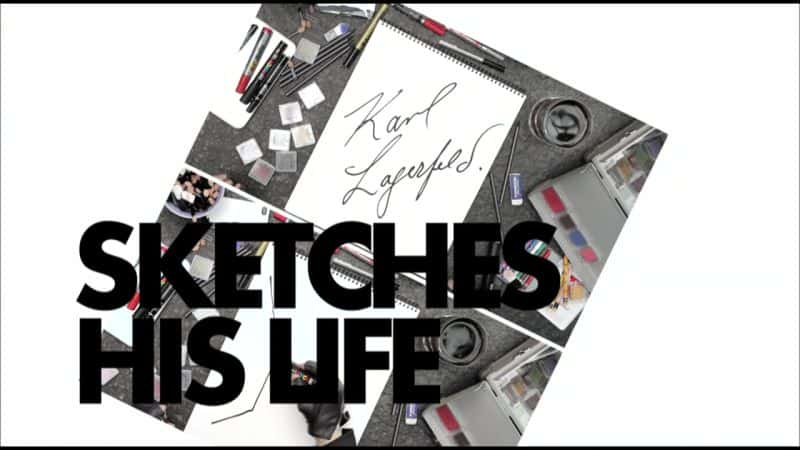 ¼Ƭ (Karl Lagerfeld)  Karl Lagerfeld Sketches his LifeĻ/Ļ