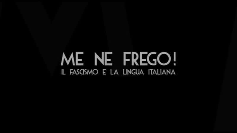 ¼ƬҲŲںأ˹ I Don't Give a Damn! Fascism and the Italian LanguageĻ/Ļ