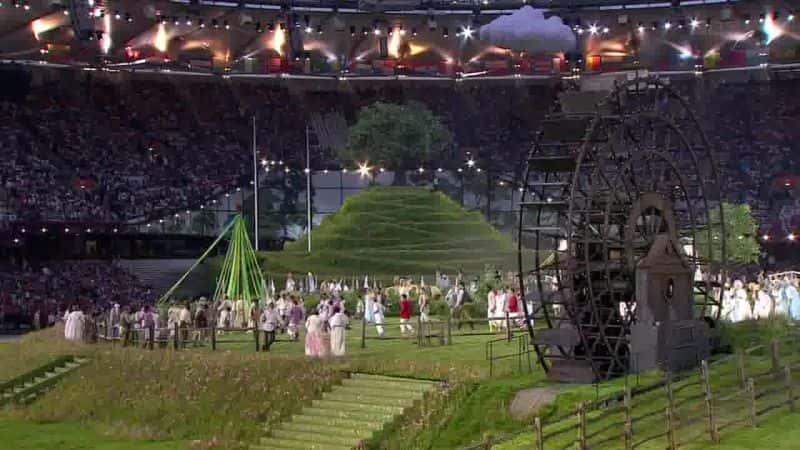 ¼Ƭ׶ذ˻ῪĻʽ London Olympics Opening Ceremony2560P-Ļ/Ļ