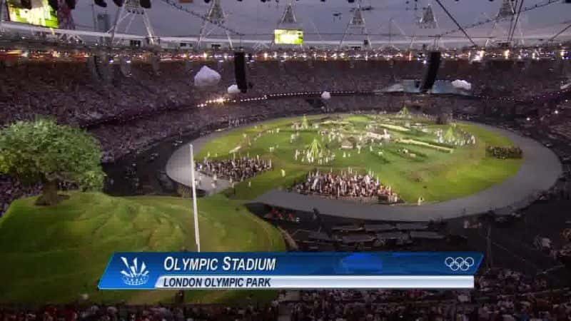 ¼Ƭ׶ذ˻ῪĻʽ London Olympics Opening Ceremony2560P-Ļ/Ļ