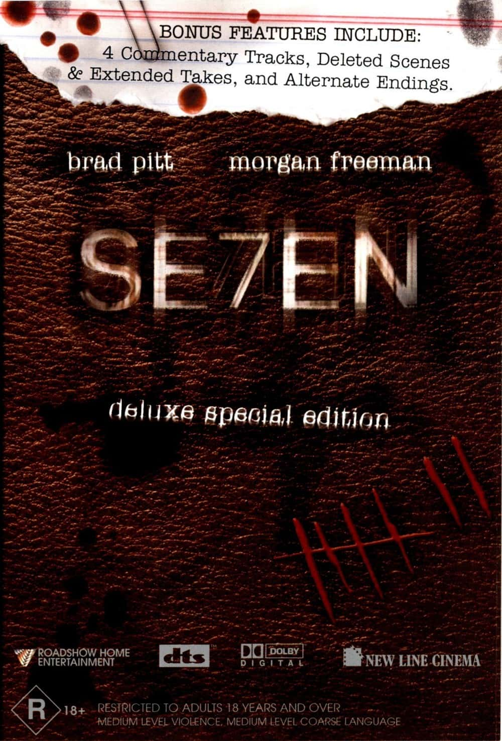 【蓝光|原盘|收藏】《七宗罪 蓝光原盘下载+修复版MKV/ Se7en.1995.Remastered.Edition / 41.6G》