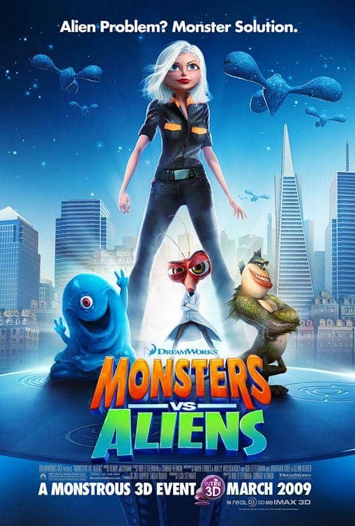 [2009][欧美][动画][纯净版][BT下载][大战外星人 Monsters vs. Aliens][BD-MP4/1G][英语中字][720P][人人影视]