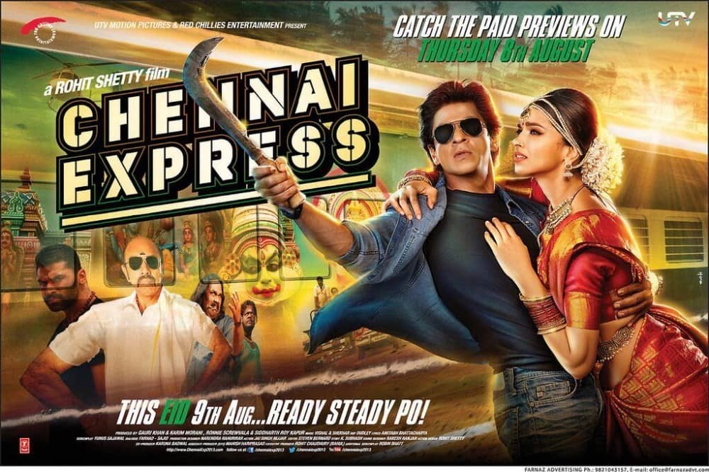 [2013][印度][动作][金奈快车 Chennai Express][BD-MKV/1.95GB][中英字幕][宝莱坞影史上票房最高的电影][720P]