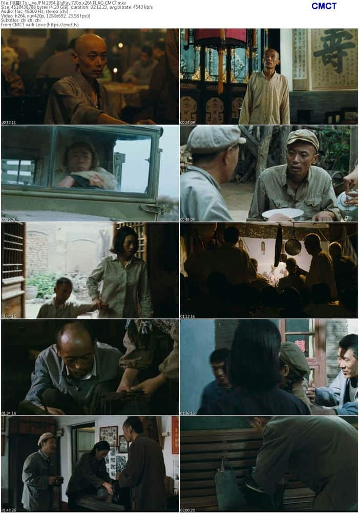 [更 早][大陆][剧情][BDRRip-720P][ВТ下载][活着].To.Live.JPN.1994.BluRay.720p.x264.FLAC-CMCT[国语中字/4.2G]