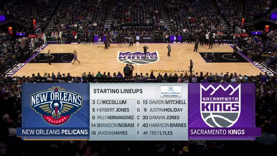 [2022][欧美][体育][连载][BT下载][2022年04月06日 NBA常规赛 鹈鹕vs国王][英文解说][1080p/60fps/MKV/H.264]