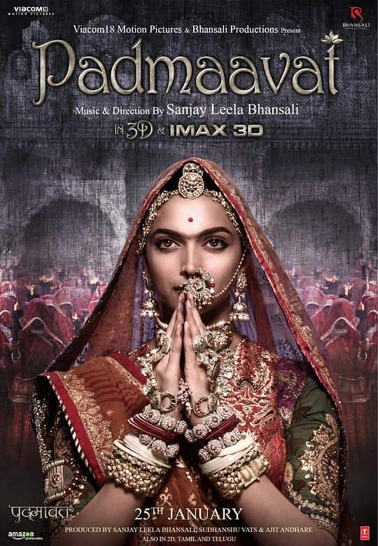 [2018][印度][剧情][BD-1080P]印度艳后[简繁英字幕].Padmaavat.2018.IND.BluRay.1080p.TrueHD7.1.x265.10bit- 15.58GB