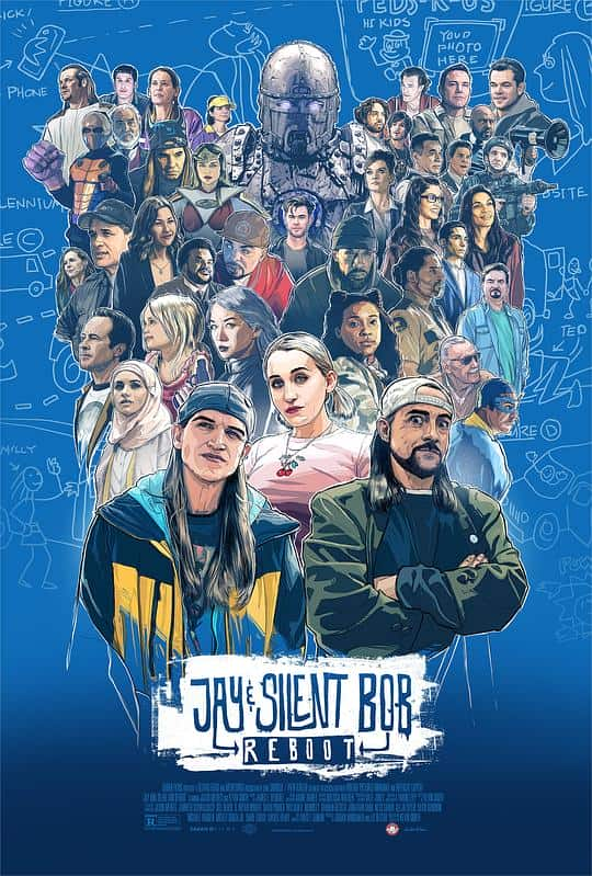 [2019][欧美][喜剧][BD-1080P]白烂贱客2[中文字幕].Jay.and.Silent.Bob.Reboot.2019.BluRay.1080p.DTS-HDMA5.1.x265.10bit-D