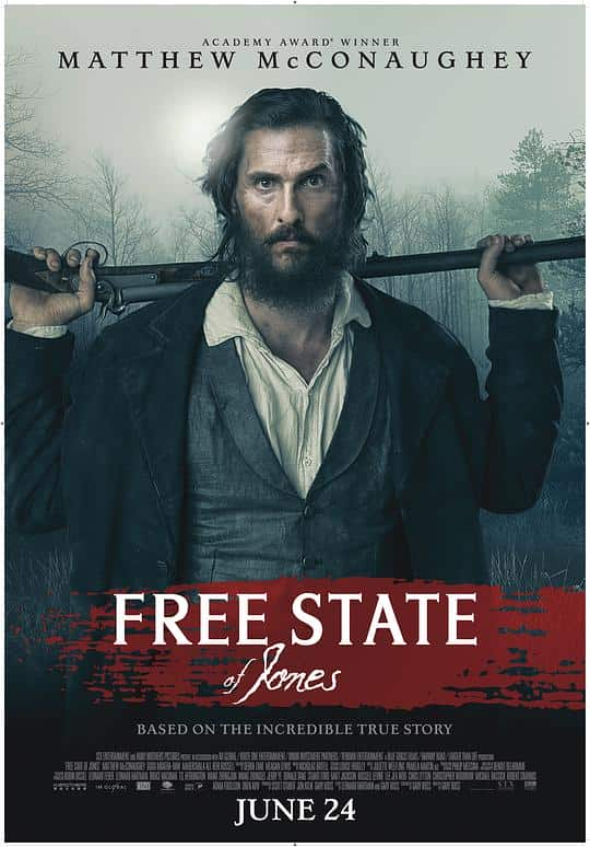 [2016][欧美][剧情][BD-1080P]琼斯的自由国度[中英字幕].Free.State.of.Jones.2016.BluRay.1080p.DTS-HDMA.5.1.x265.10bit-Drea