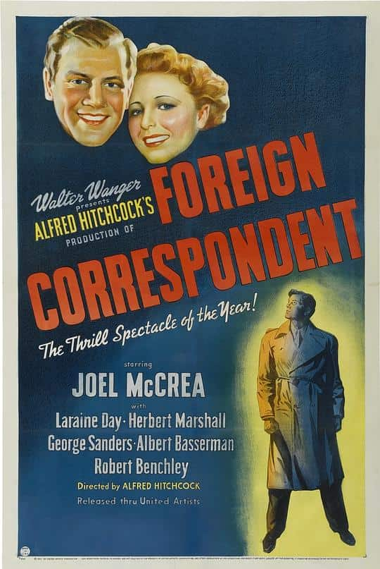 [更 早][欧美][爱情][BD-1080P]海外特派员[国语配音/中文字幕].Foreign.Correspondent.1940.BluRay.1080p.LPCM1.0.x265.10bit-Drea