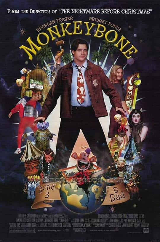 [更 早][欧美][喜剧][BD-1080P]蹦蹦猴[中文字幕].Monkeybone.2001.BluRay.1080p.AAC.x264- 2.72GB