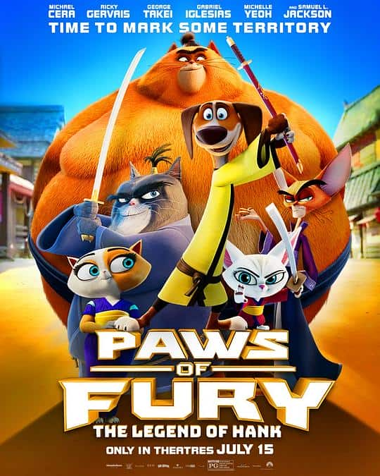 [2022][喜剧][其他][BD-1080P]刀锋剑客[简繁英字幕].Paws.of.Fury.The.Legend.of.Hank.2022.1080p.BluRay.DD5.1.x265-10bit-B