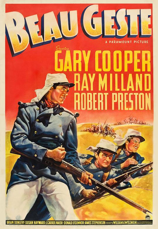 [更 早][美国][剧情][BD-1080P]火爆三兄弟[中文字幕].Beau.Geste.1939.1080p.BluRay.x265.10bit.FLAC- 7.50GB