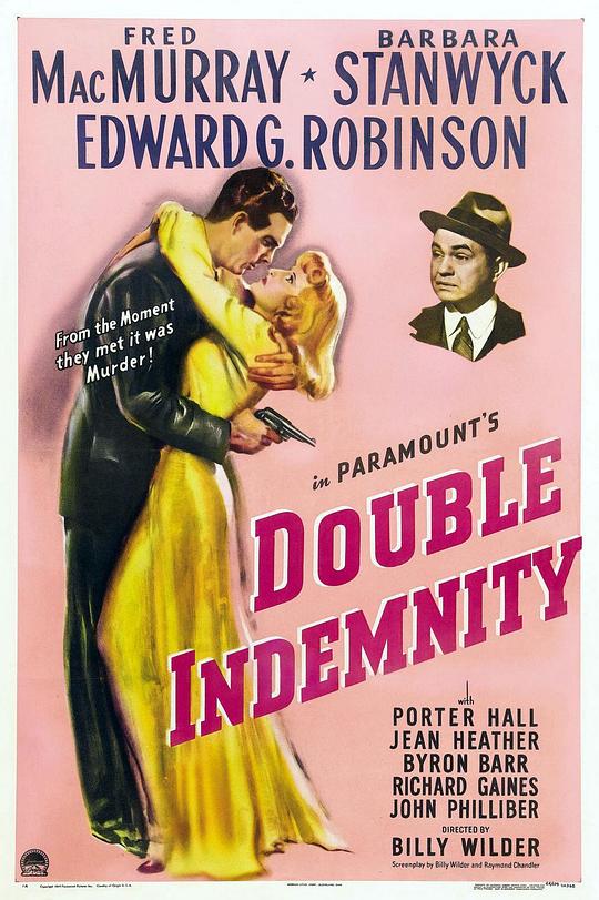 [更 早][美国][剧情][BD-1080P]双重赔偿[简繁英字幕].Double.Indemnity.1944.CC.1080p.BluRay.x265.10bit.FLAC.1.0- 6.20GB