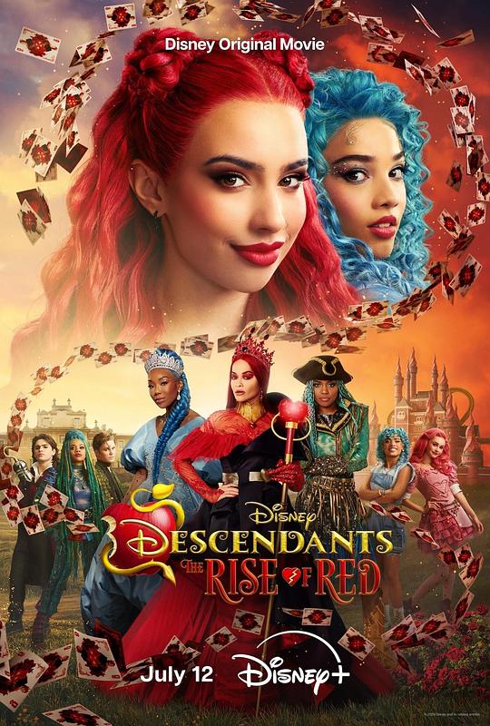 [2024][美国][动作][WEB-1080P]星光继承者：公主反叛联盟[简繁英字幕].Descendants.The.Rise.of.Red.2024.1080p.DSNP.WEB-DL.DDP5.1.H264-ParkHD 3.94GB