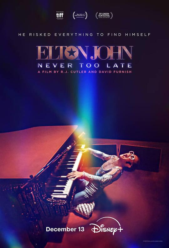 [2024][美国][纪录][WEB-4K]埃尔顿·约翰：永远不迟[简繁英字幕].Elton.John.Never.Too.Late.2024.2160p.DSNP.WEB-DL.H265.HDR.DDP5.1- 10.32GB