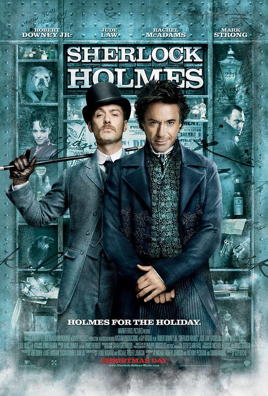 [2009][美国][动作][BD-1080P]大侦探福尔摩斯[国英多音轨/简繁英字幕].Sherlock.Holmes.2009.1080p.CEE.BluRay.x264.DTS.2Audio- 12.82GB