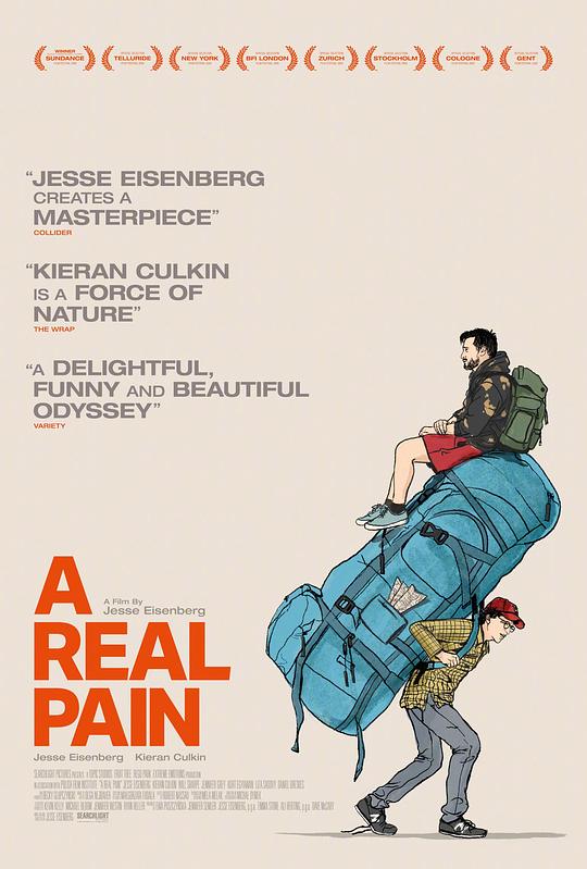 [2024][欧美][剧情][BD-Remux]真正的痛苦[简繁英字幕].A.Real.Pain.2024.1080p.BluRay.REMUX.AVC.DTS-HDMA5.1- 23.68GB
