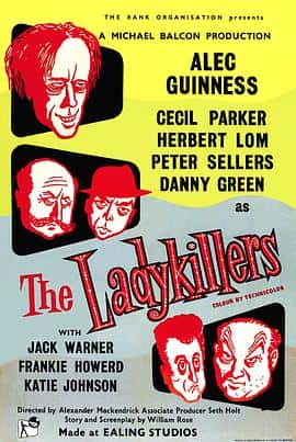 喜剧惊悚犯罪电影《贼博士 The Ladykillers/1955》-蓝光4K/1080P/720P/360P高清标清网盘百度云BT种子磁力迅雷下载