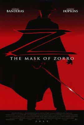 动作爱情西部冒险电影《佐罗的面具 The Mask of Zorro/1998》-蓝光4K/1080P/720P/360P高清标清网盘百度云BT种子磁力迅雷下载