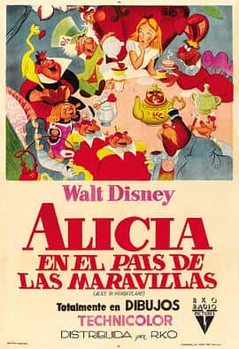 动画歌舞奇幻冒险电影《爱丽丝梦游仙境 Alice in Wonderland/1951》-蓝光4K/1080P/720P/360P高清标清网盘百度云BT种子磁力迅雷下载