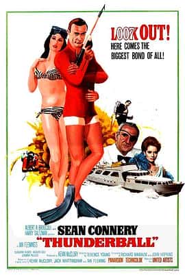 动作惊悚冒险电影《007之霹雳弹 Thunderball/1965》-蓝光4K/1080P/720P/360P高清标清网盘百度云BT种子磁力迅雷下载