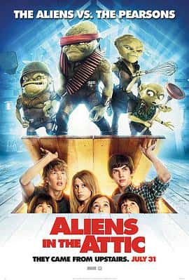 科幻家庭奇幻冒险电影《楼上的外星人 Aliens in the Attic/2009》-蓝光4K/1080P/720P/360P高清标清网盘百度云BT种子磁力迅雷下载
