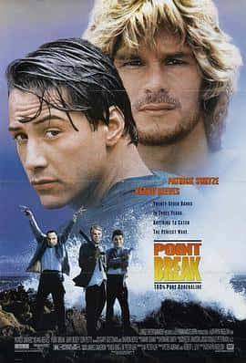 动作惊悚犯罪电影《惊爆点 Point Break/1991》-蓝光4K/1080P/720P/360P高清标清网盘百度云BT种子磁力迅雷下载