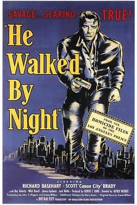 剧情悬疑惊悚犯罪黑色电影电影《黑狱杀人王 He Walked by Night/1948》-蓝光4K/1080P/720P/360P高清标清网盘百度云BT种子磁力迅雷下载
