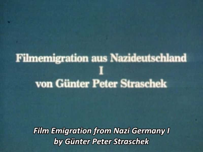 Film Emigration from Nazi Germany - 纪录片1080P/720P/360P高清标清网盘迅雷下载