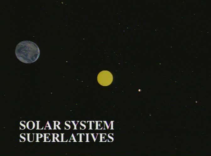 外语原版纪录片《太阳系最高级/Solar System Superlatives 》原版无字/外挂字幕 - 纪录片1080P/720P/360P高清标清网盘迅雷下载