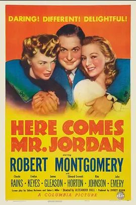 美国电影喜剧片《太虚道人 Here Comes Mr. Jordan》(1941)[1080P][超清][BT下载]