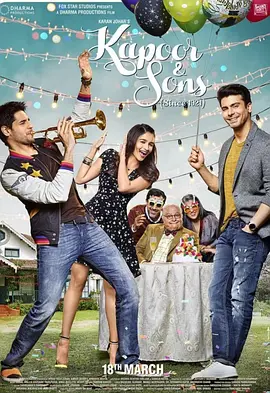 电影喜剧片《卡普尔家的儿子们 Kapoor and Sons》[1080P][超清][BT下载]