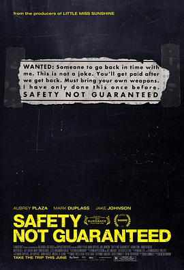 美国电影喜剧片《安全没有保障 Safety Not Guaranteed》(2012)[1080P][超清][BT下载]