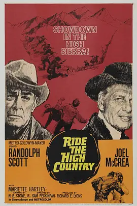 美国电影喜剧片《午后枪声 Ride the High Country》(1962)[1080P][超清][BT下载]