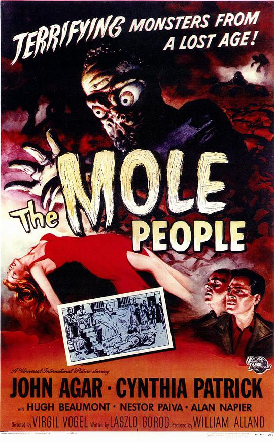 美国电影科幻片《鼹鼠人 The Mole People》(1956)[1080P][超清][BT下载]