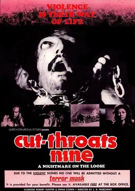 电影恐怖片《割喉九人组 Cut-Throats Nine》(1972)[1080P][超清][BT下载]