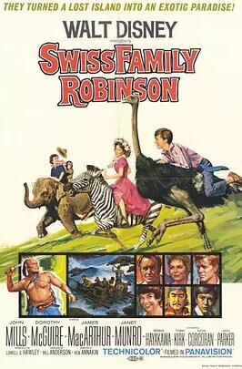 美国电影剧情片《海角乐园 Swiss Family Robinson》(1960)[1080P][超清][BT下载]